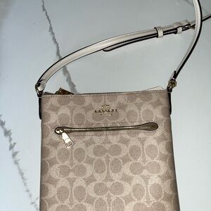 Coach Cream Crossbody Bag